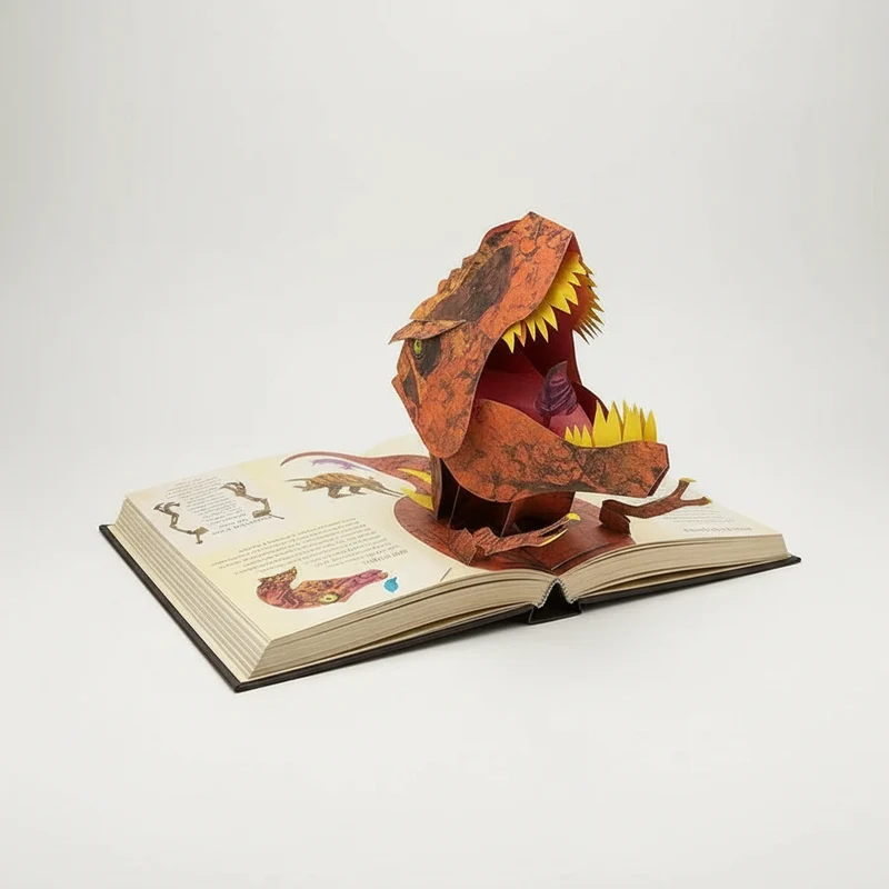 3D Pop-up Bog om Dinosaurer