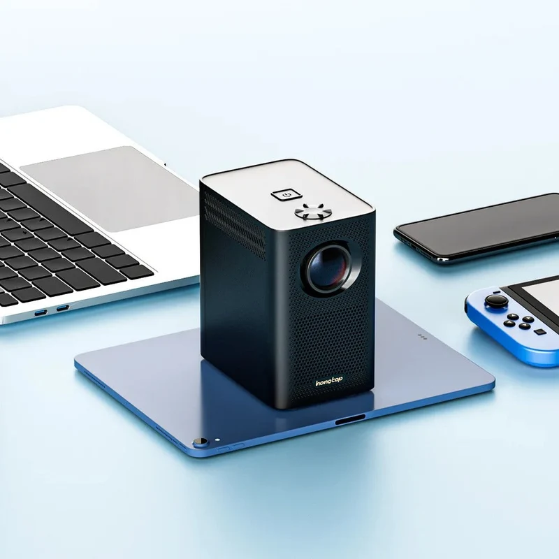Android Wifi 4K Smart Bärbar Projektor
