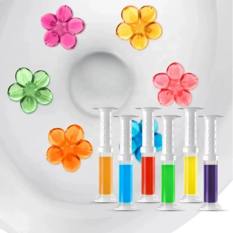 Blomster Gel Rengøringsmiddel til Toilet og Luftfrisker