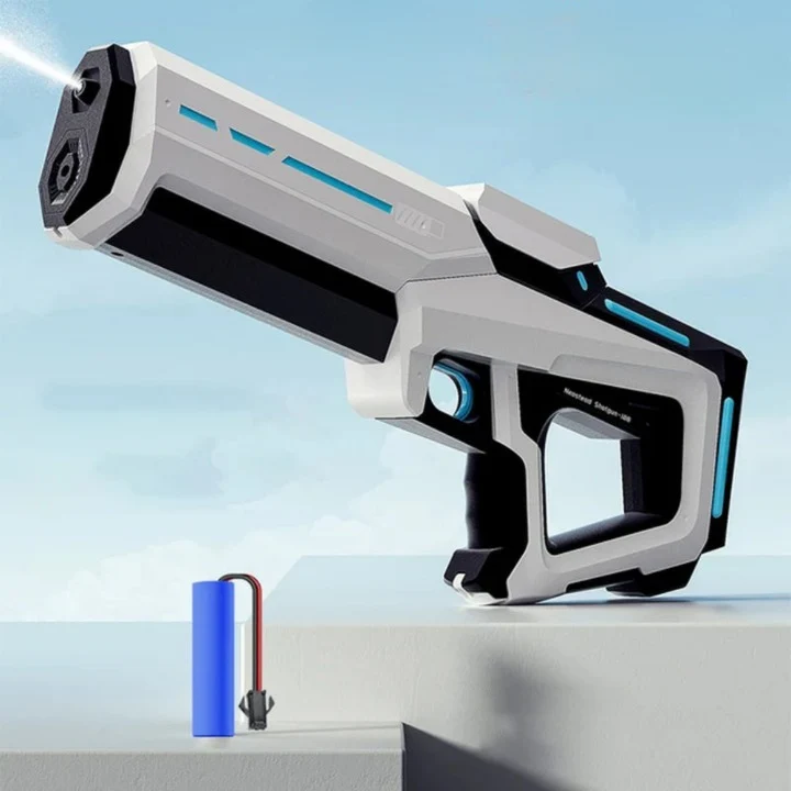 Automatisk Vandpistol med 1L Reservoir og 10m Rækkevidde – Sommersjov