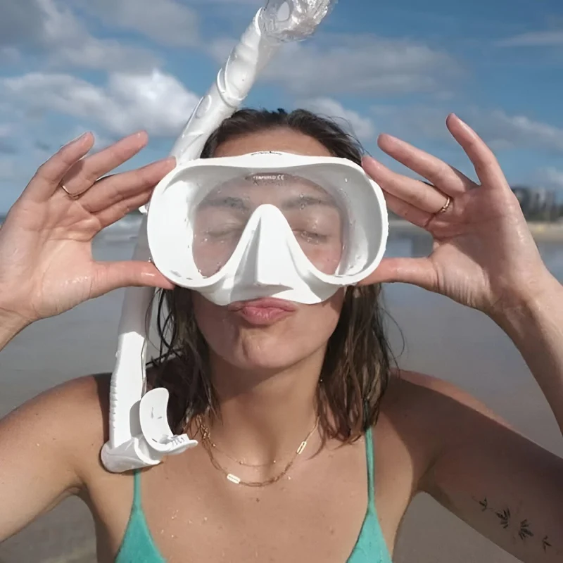 Snorkelmaske SeaView – Bedre udsyn, let at trække vejret, svøm frit