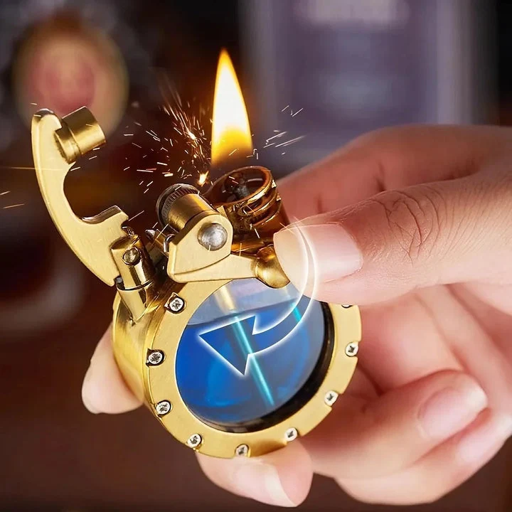 Gennemsigtig Lighter – RetroFlamme