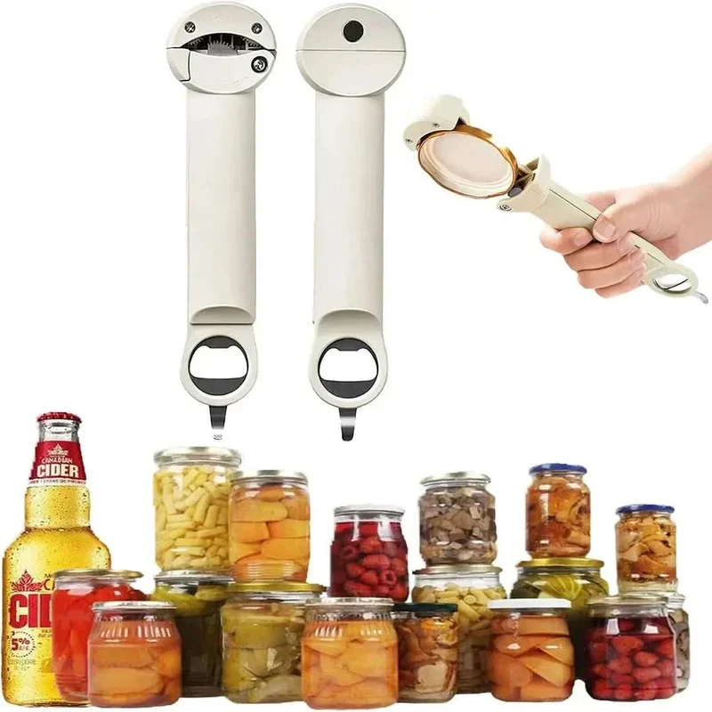 Flaskeåbner med multifunktionel design - KlipsFix