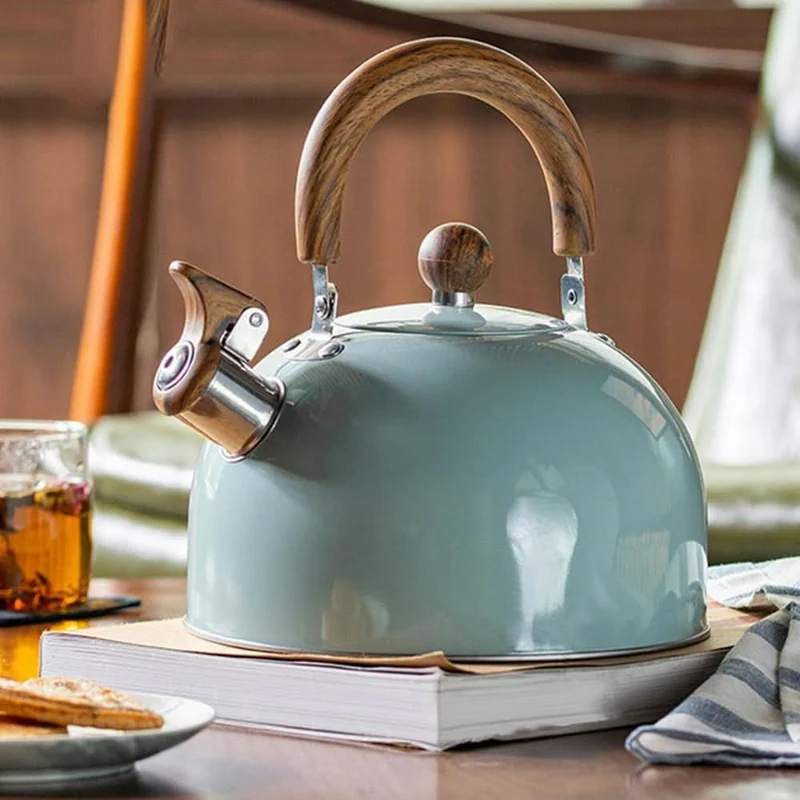 Elegant Kedel i Rustfrit Stål – Ergonomisk Design med Pift