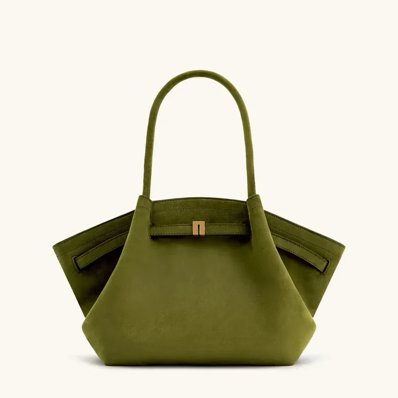 Elegant Skuldertaske til Kvinder - Stort Rum, Stilfuldt Design, Sort Kunstlæder
