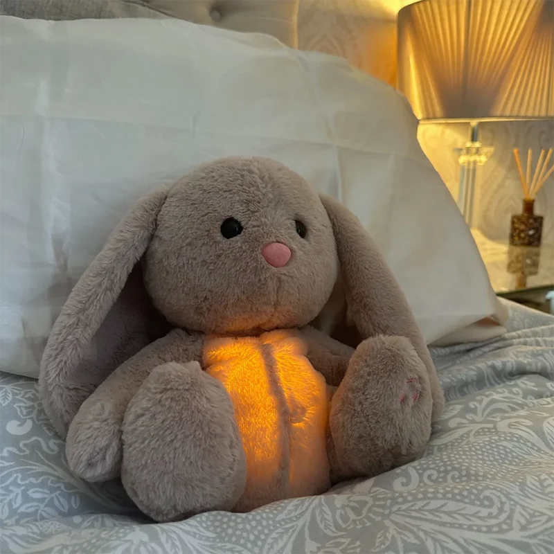 Beroligende Krammedyr med Lys og Lyd til Afslapning
