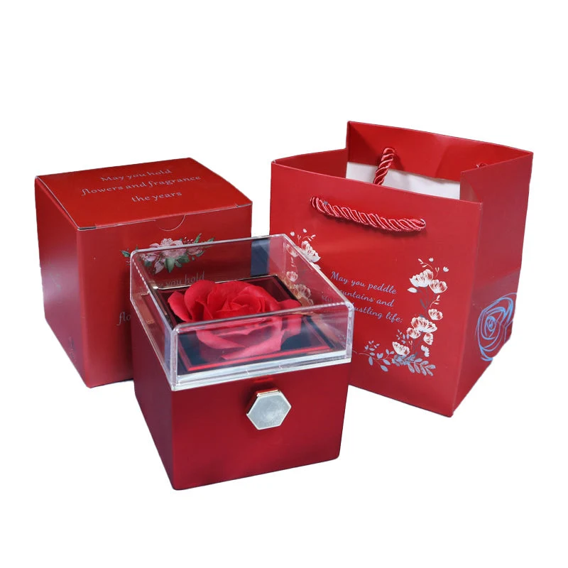 Eternal Rose Box – Elegant Opbevaring af Kunstige Roser