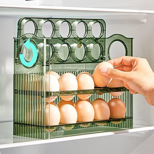 EggVault – Frisk opbevaring til æg, ingen flere knækkede æg!