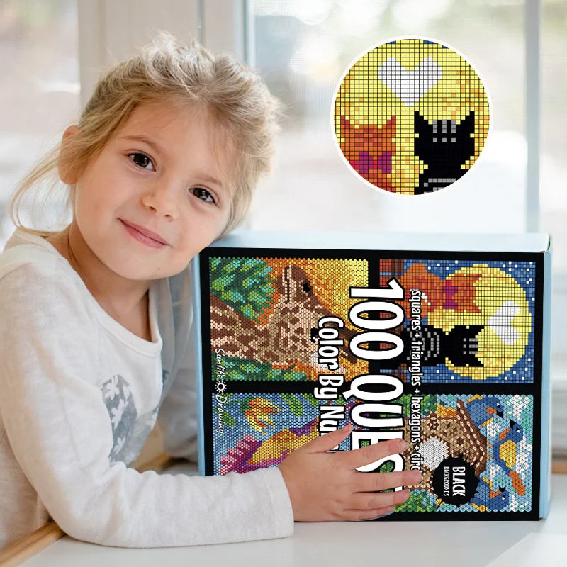 Farvebog til læring - Kreativ malebog med talforståelse
