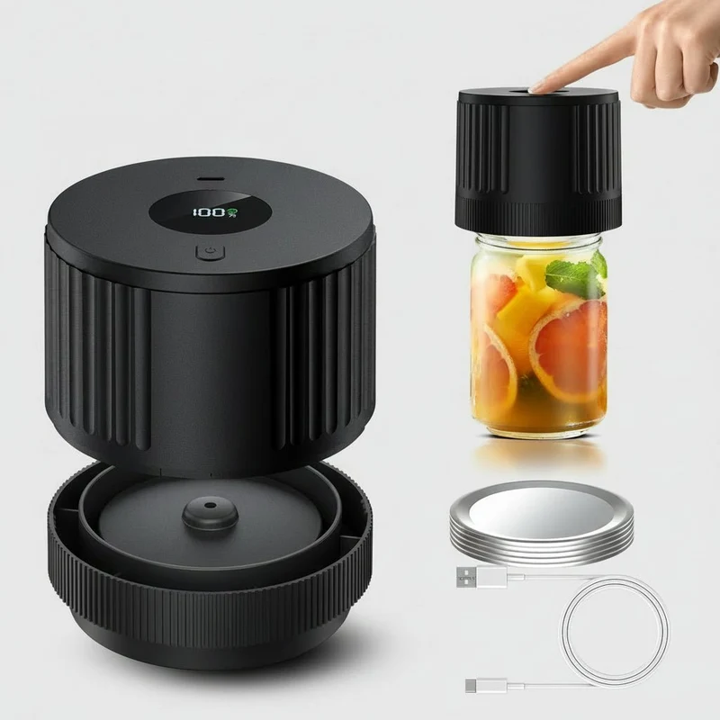 Elektrisk Vakuumforsegler til Mason Jars – Friskhed i Længere Tid