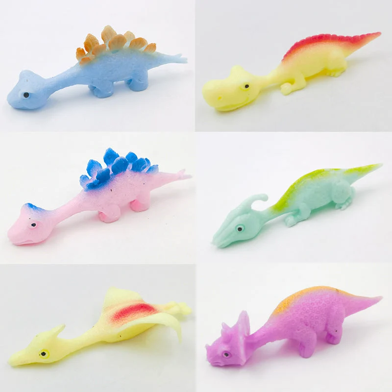 Flyvende Gummi Dinosaur med Zentronix Design