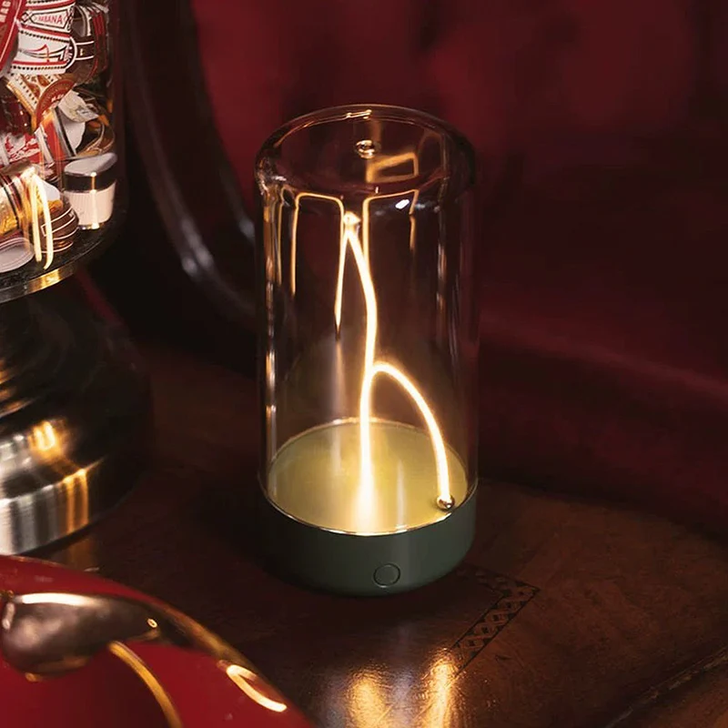 FlexiGlow Bordlampe - Moderne magnetisk trådløs lampe