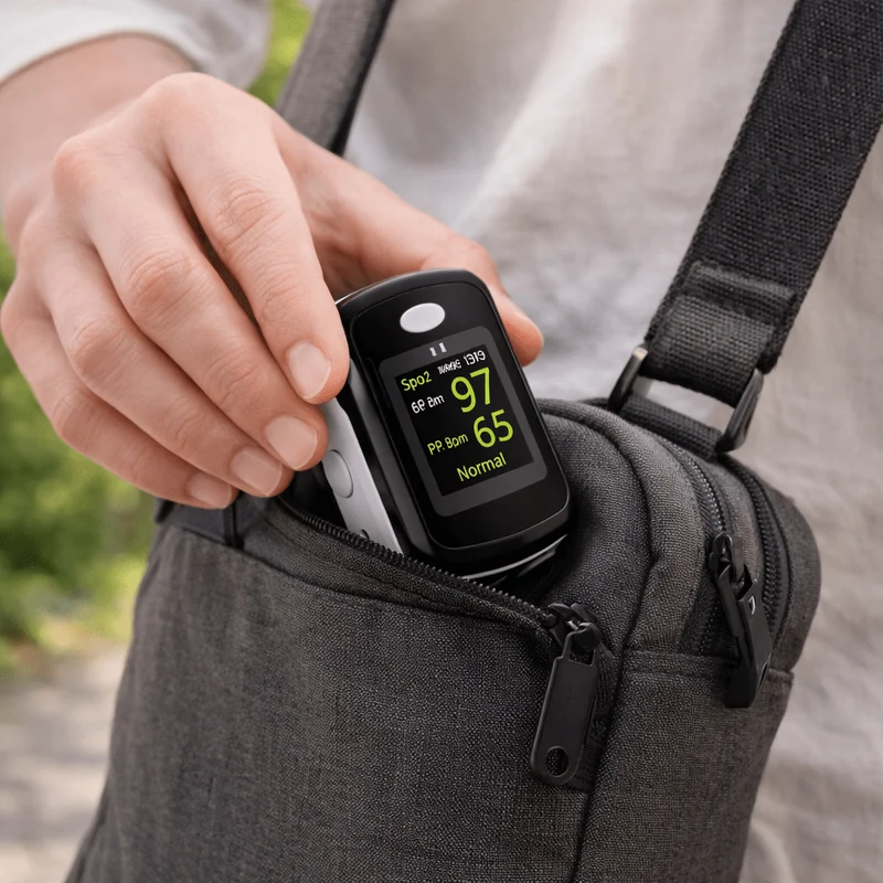 Bærbar Oximeter Monitor – Hurtig og Nøjagtig Sundhedstjek