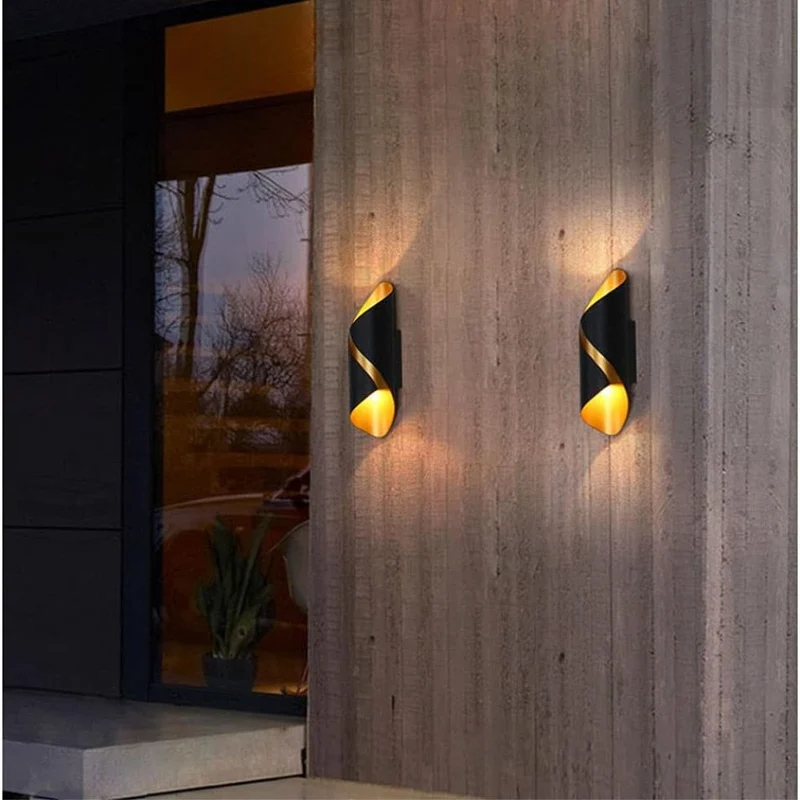 Elegant Udendørs LED-lampe med Vandtæt Teknologi
