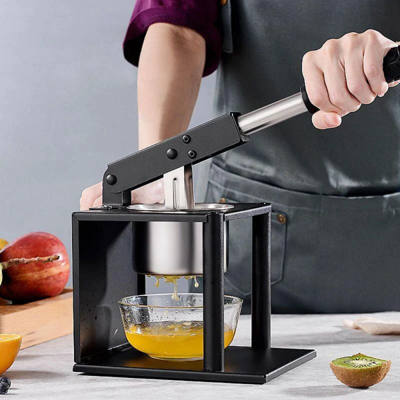 Håndpresset saftpresser i rustfrit stål