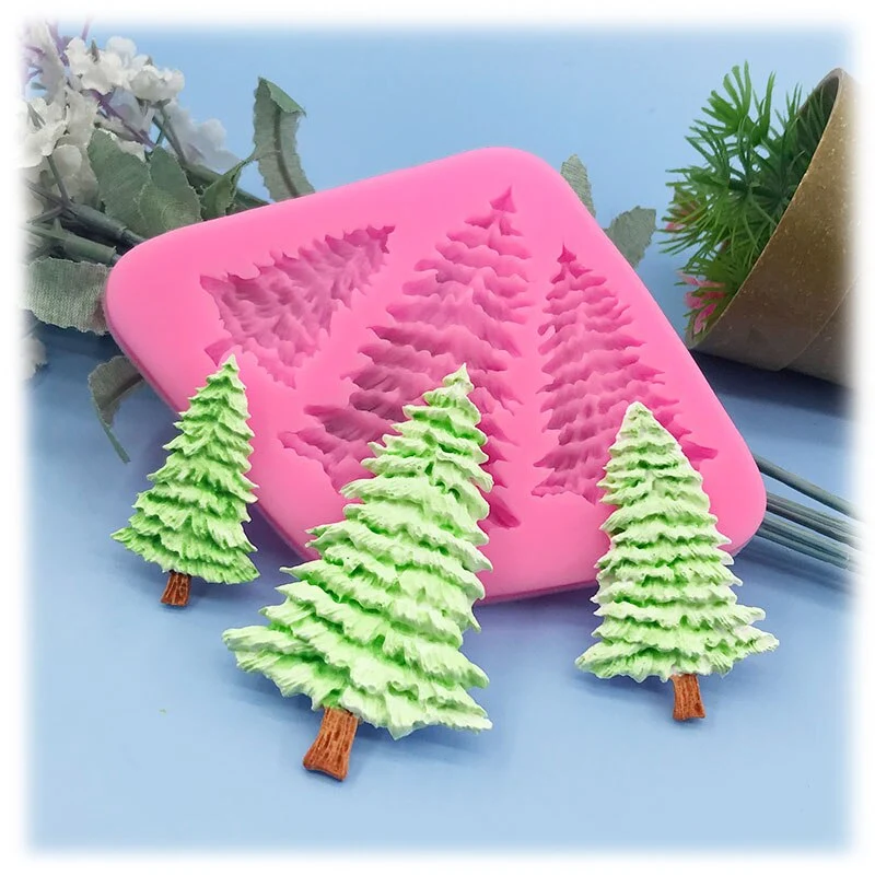 Glad træ kageform