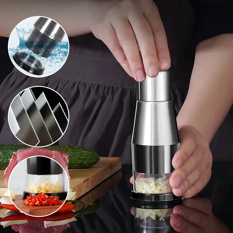 Gepresser Hvidløgshakker med Zentronix Design
