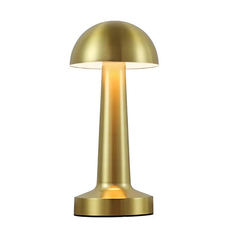 Stilfuld LED-bordlampe med lang batterilevetid & touch-dæmper