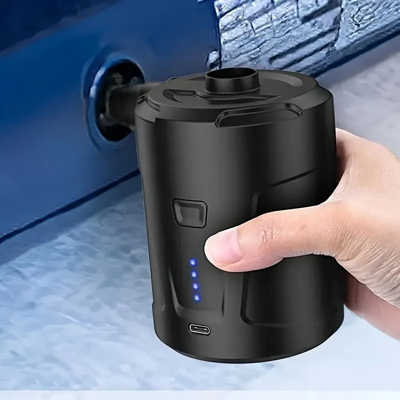 Trådløs Genopladelig Mini Luftpumpe til Rejser og Camping