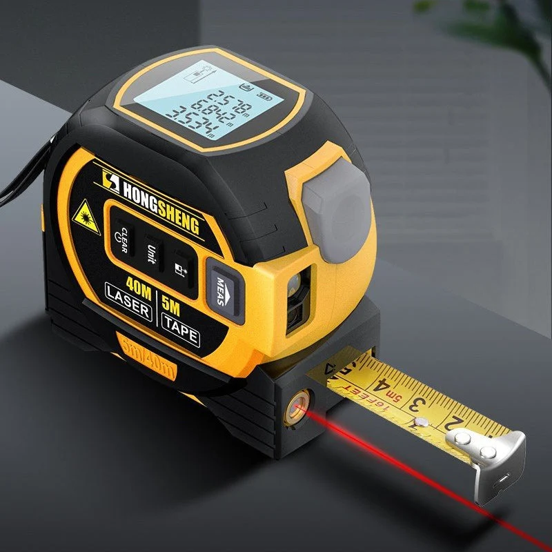Præcis 3-i-1 Laser Måler - Perfekt til Professionelle & DIY